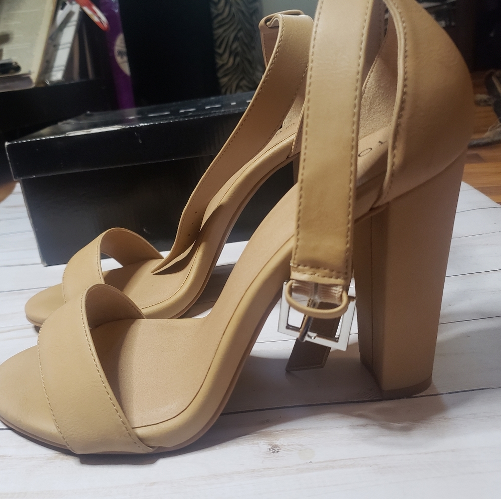 Torrid Nude Wide Width Sandals